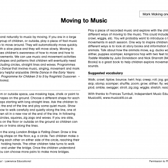 On Your Marks! A practical guide to mark-making and emergent writing